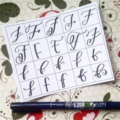 how do you write an f in cursive? A discussion on the art of script handwriting